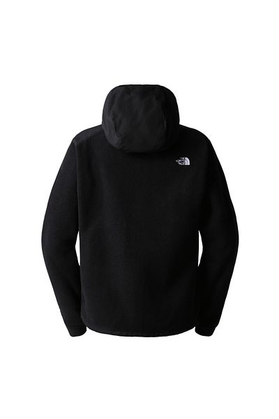 THE NORTH FACE Jachetă neagră cu glugă pentru femei Alpine Polartec 200 Full Zip Hood