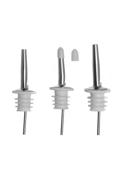 Bogadini Set of 3 Stainless Steel Bar Accessories – Eco-Friendly, Wine Stopper, Bottle Stopper