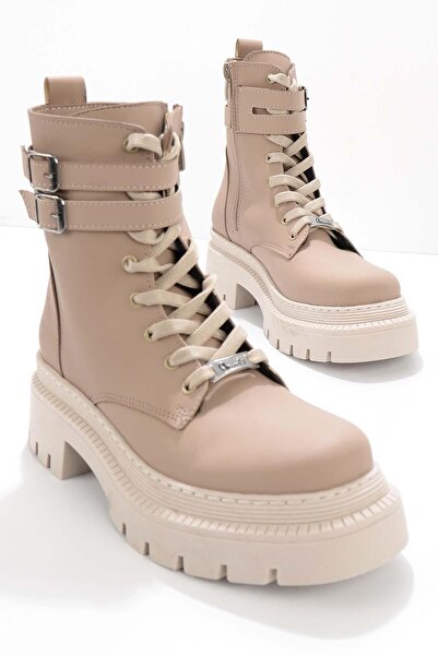 Bambi Vizon Kadın Bot & Bootie K02703031509