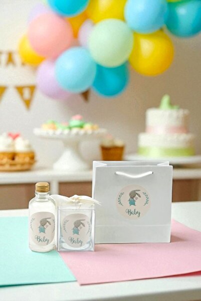 Tiem Concept Kişiye Özel Doğum Ve Doğumgünü Için Baskılı Çantalı Kolonya Ve M...