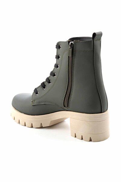 Bambi Mat Olive Kadın Bot & Bootie K02538017909