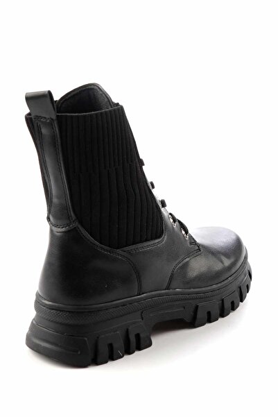 Bambi Siyah Kadın Bot & Bootie K02921020009