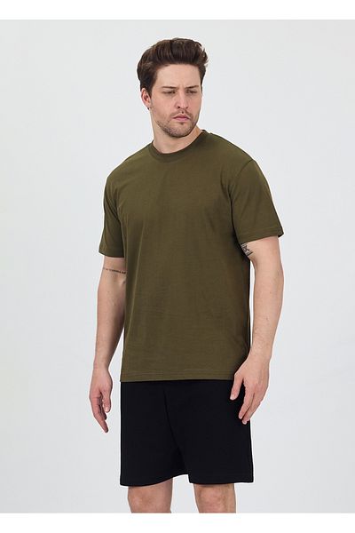 gothamvibes Ανδρικό μπλουζάκι Basic Khaki