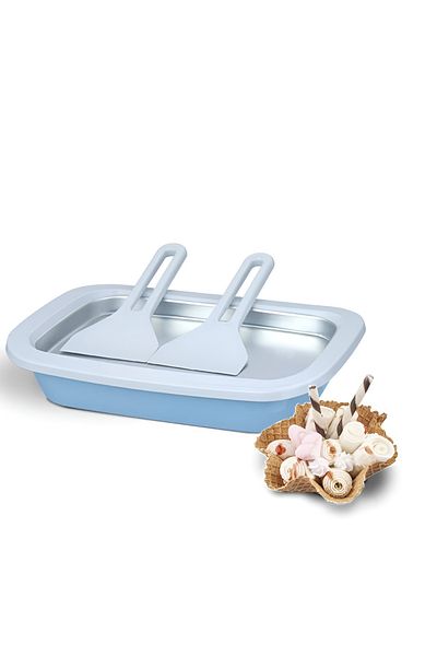 Generic Instant Ice Cream Maker Tray – Diy Rolled Ice Cream Pan, Frozen Yogurt, Sorbet, Easy & Fun