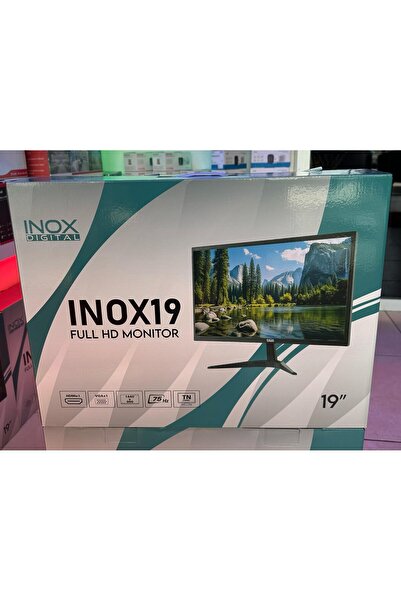inox 19" Full Hd Geniş Ekran 75 Hz 5ms (vga,hdmı, Led Monitör