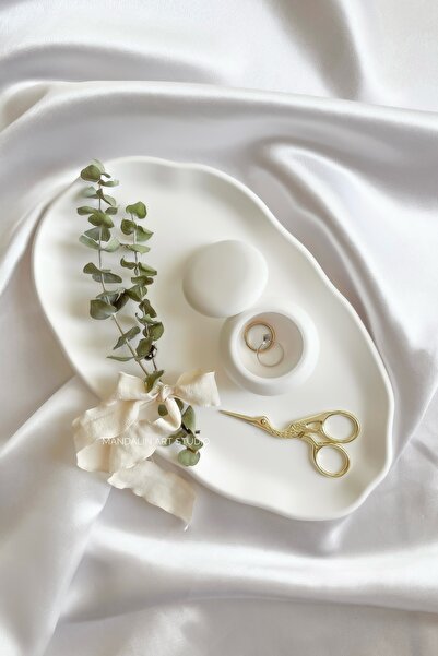 Mandalin Art Studio Звивиста каблучка, скринька для обручок і коробка для пер...