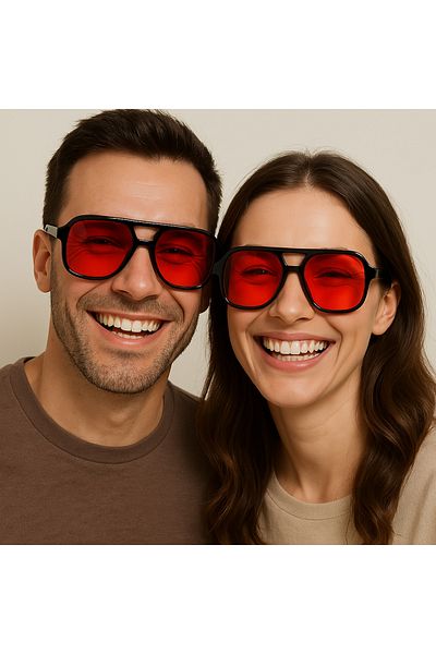 SUNA Men's Square Large Frame Fashion Sunglasses