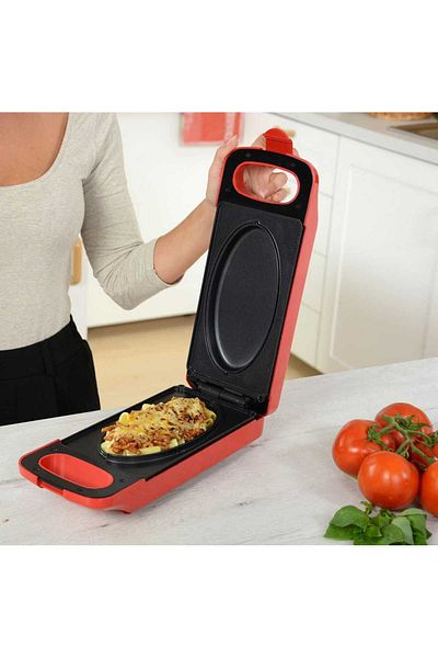 Generic Non Stick Omelette & Pancake Maker – Electric Grill, Egg Cooker, Dual Plates, Cool Handle