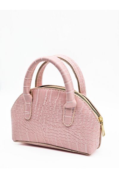 Reddington Women's Crocodile Cross Strap Mini Hand and Shoulder Bag