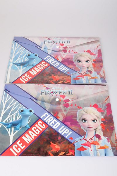 Disney Licensed Frozen Elsa 2-Piece Snap File with Dekomus