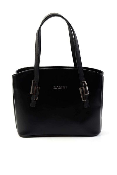 Bambi Μαύρη γυναικεία τσάντα ώμου C06960213809
