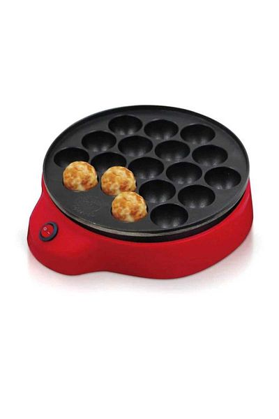 Generic 18 Slot Non-stick Dumpling & Pancake Maker – Electric Mini Snack, Cake Pop, Muffin Cooker