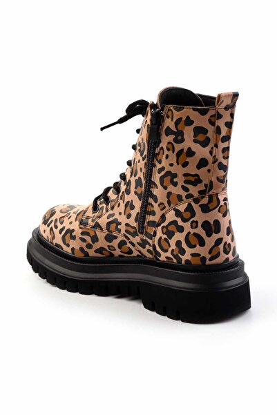 Bambi Leopar Kadın Bot & Bootie K02590030602