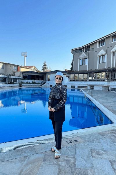 Starinci Mayo Hijab Swimsuit Weaving Neriman