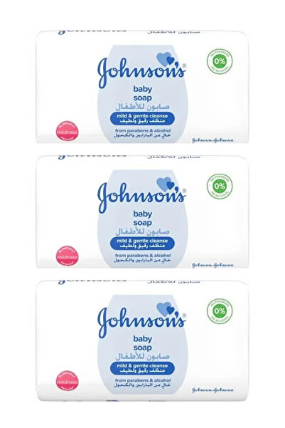 Johnson Baby Soap for Gentle Cleansing 3 Pieces