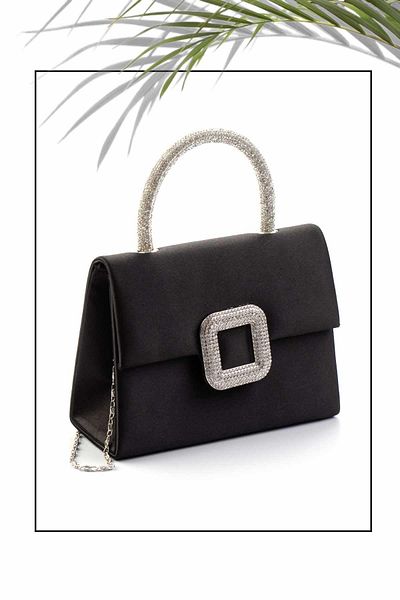 Bambi Black Women's Evening Dress Bag C06599075838