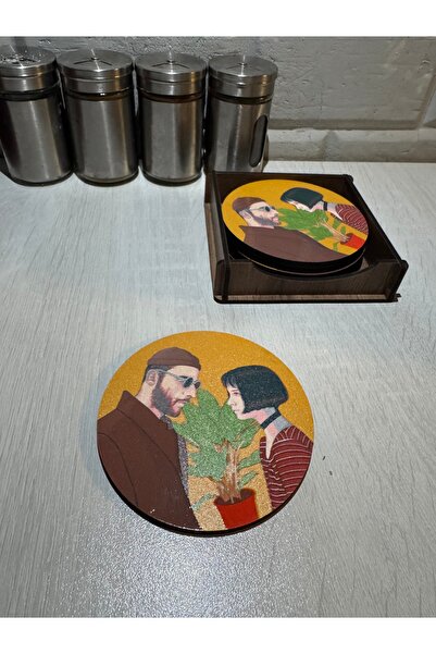 NOSTA ليون 6 قطع من الأكواب (9×9 سم) (علبة حماية)