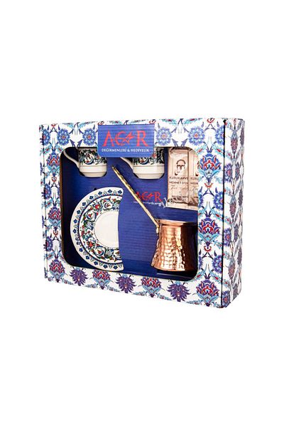 E orient Double Porcelain Set - Cezve 2 Person