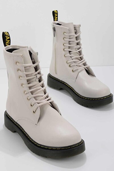 Bambi Krem Kadın Bot & Bootie K02578000209