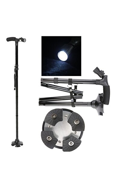 Primo Plus Adjustable Smart Walking Cane With Led Light