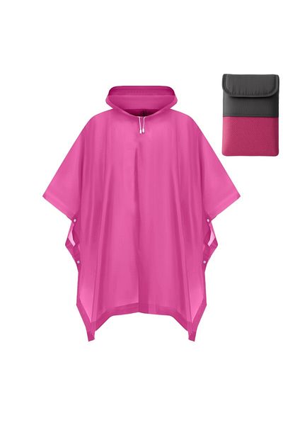 Boldy Oversized Transparent Raincoat Poncho - Hooded Raincoat - Poncho Raincoat