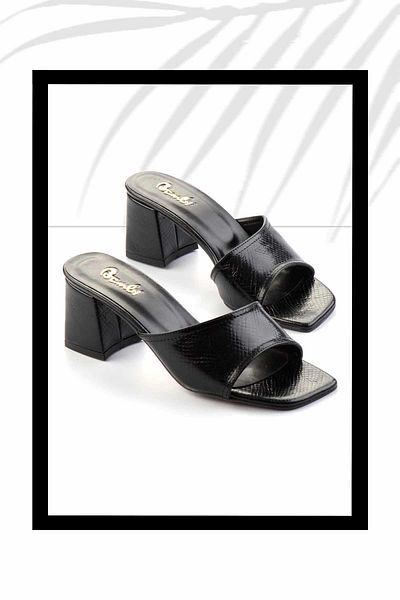 Bambi Black Women's Slippers K04233008007