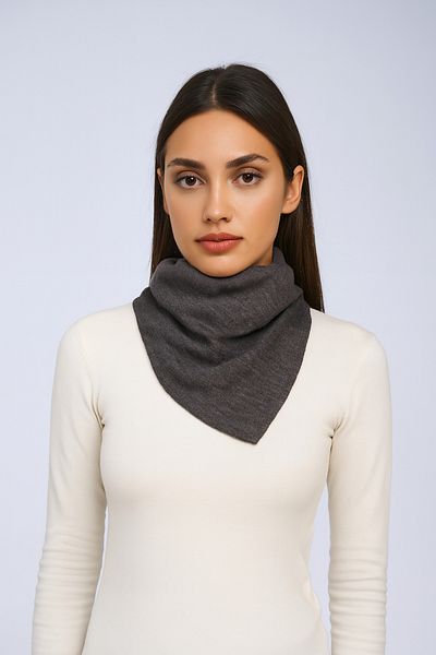 Sebir Moda Monochrome Knitwear Scarf