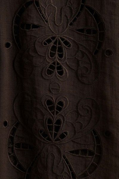 H&M Broderie anglaise shirt dress