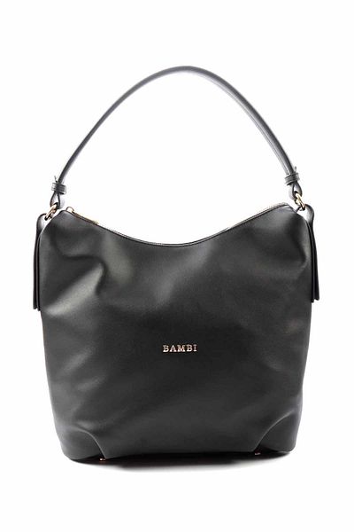 Bambi Geantă neagră de umăr de damă C06617101309
