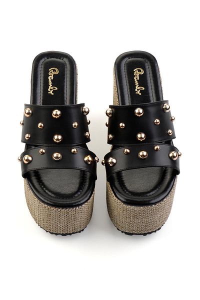 Bambi Black Women's Slippers K 04209223009