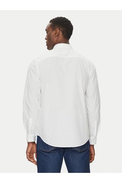 Calvin Klein Jeans ΠΟΥΚΑΜΙΣΟ, ΑΝΔΡΙΚΟ, ΜΕ ΤΣΕΠΗ, ΒΑΣΙΚΟ ΓΙΑΚΑ, ΜΑΚΡΙΜΑΝΙΚΟ, ΜΟΝΟ ΧΡΩΜΑ, ΚΕΝΤΗΜΕΝΟ ΛΟΓΟΤΥΠΟ, ΚΟΥΜΠΙΑ CLO