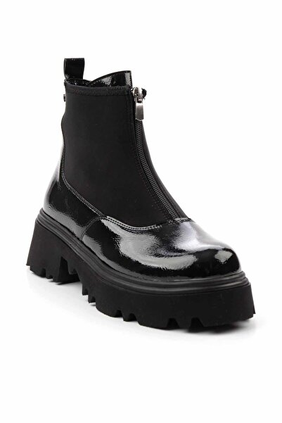 Bambi Siyah Kadın Bot & Bootie K02997000308