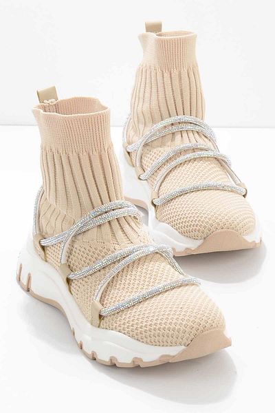 Bambi Beige Women's Sneaker K02813500182
