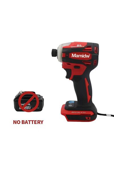 Makita Red Mamidw Dtd172 18v Cordless Impact Screwdriver Brushless Electric Impact Drill Wood/olt/t-mode Po
