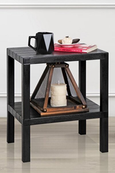 Frapan Home 2 Katlı Plastik Balkon Bahçe Sehpası Masası Şezlong Havuz Sehpası...