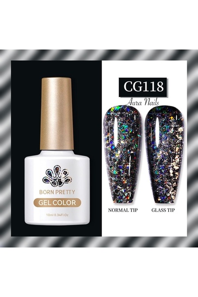 Born Pretty Silky White Serisi 130 Renk Kalıcı Oje (CG118)