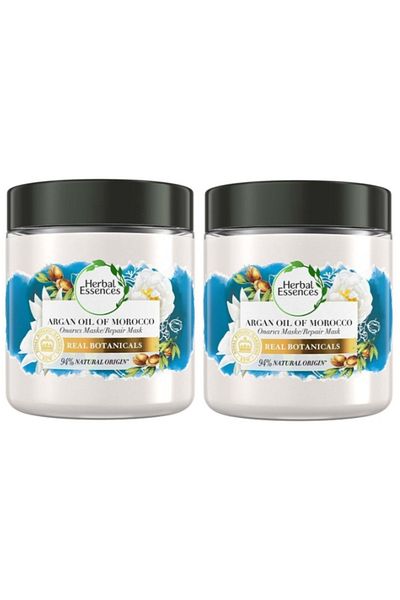 Herbal Essences قناع زيت الأرغان الإصلاحي 250 مل × 2