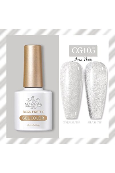 Born Pretty Silky White Serisi 130 Renk Kalıcı Oje (CG105)