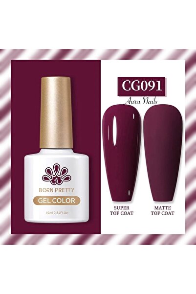 Born Pretty Silky White Serisi 130 Renk Kalıcı Oje (CG091)