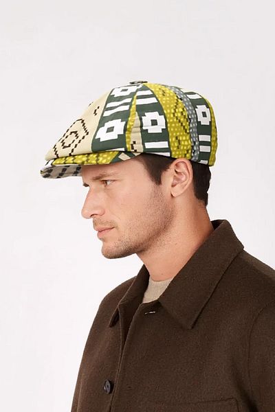 Külah Men's Rio Patterned Summer Cap Hat Multicolor