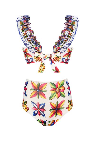 Nur Karaata Lily Sicilia Bikini Set