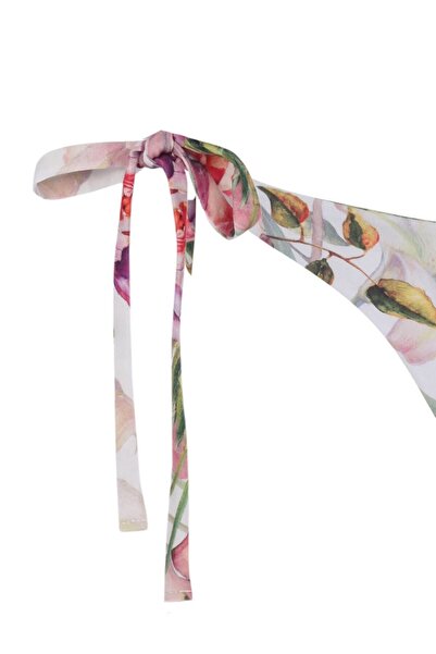 Nur Karaata Triangle Bianca Ruffle Bikini Set