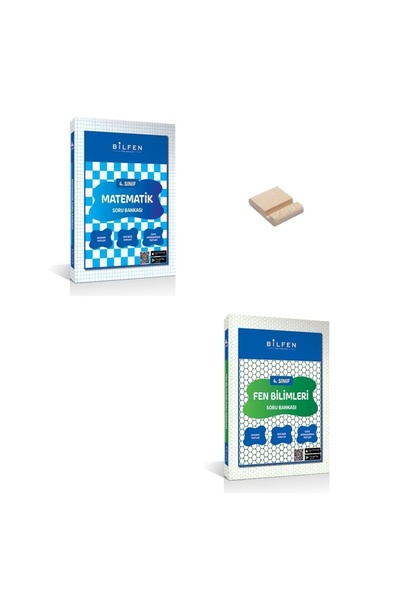 Bilfen Yayıncılık 4. Sınıf Matematik ve Fen Bilgisi Soru Bankası