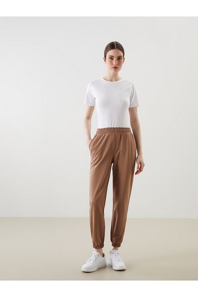 LC Waikiki Γυναικεία φούτερ Jogger με ελαστική μέση