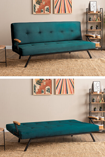 Pafu Zven Üçlü Yataklı Koltuk - Petrol