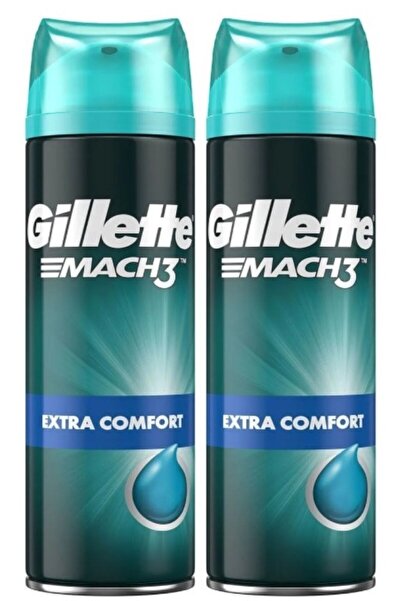 Gillette Mach3 Tıraş Jeli Ekstra Konfor 2'li 200 ml