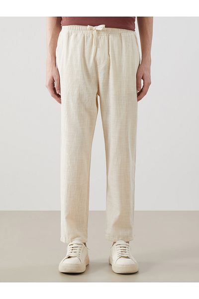 LC Waikiki Ανδρικό παντελόνι Comfortable Fit Linen Look