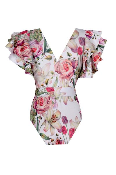 Nur Karaata Cosmos Bianca Swimsuit