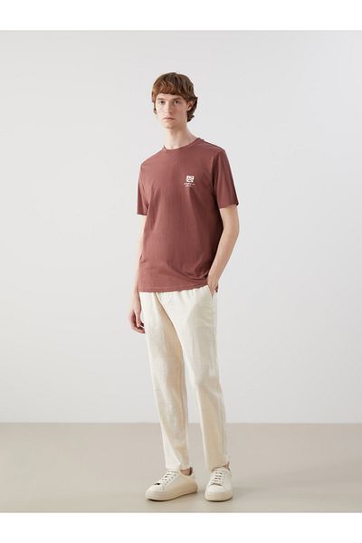 LC Waikiki Ανδρικό παντελόνι Comfortable Fit Linen Look