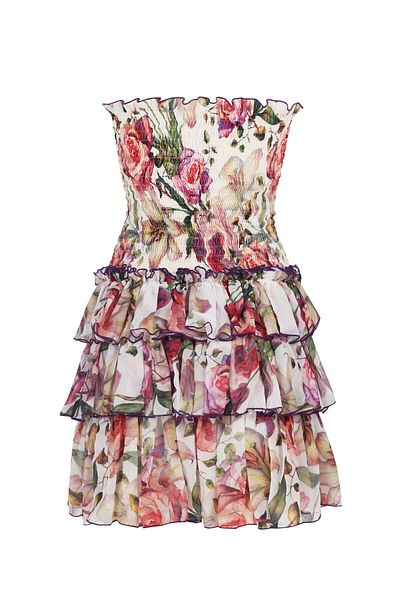 Nur Karaata Vinca Bianca Dress